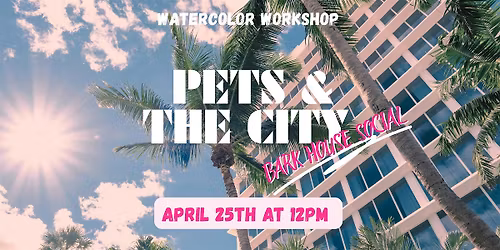 Pets & The City: Paint your Pet in the Austin Skyline