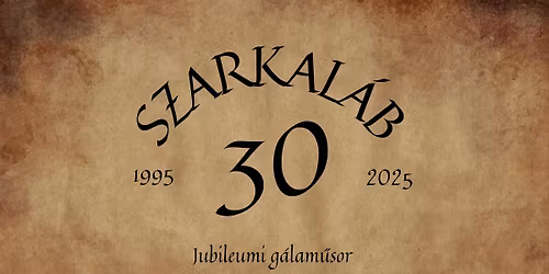 30 \u00e9ves a Szarkal\u00e1b N\u00e9pt\u00e1ncegy\u00fcttes