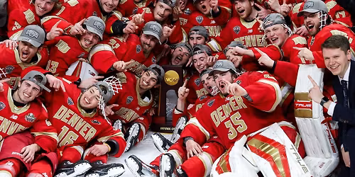 Boston College Eagles at Denver Pioneers Mens Hockey at Magness Arena