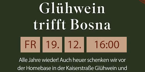 Gl\u00fchwein trifft Bosna