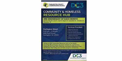 DC3 the 3rd Wednesday Community Homeless Resource HUB Diaper Day GiveAway