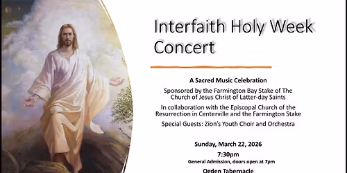 Holy Week Interfaith Concert