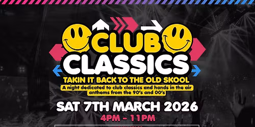 Club Classics 90s & 00s (Over 30s)