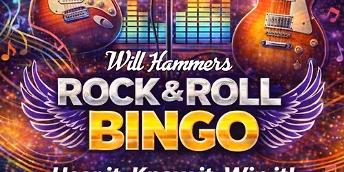 Rock and Roll BINGO Debut at Hard Rock 4\/27 at 7pm