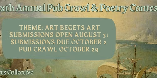 Pub Crawl and Poetry Contest