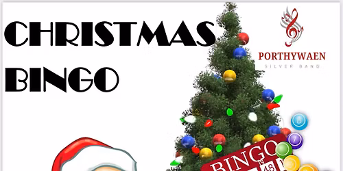 Christmas Band hall Bingo 