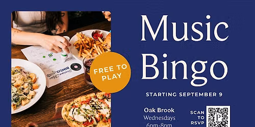 Music Bingo - Pinstripes, Oakbrook, IL