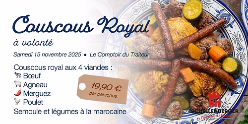 Couscous Royal \u00e0 volont\u00e9