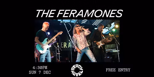 THE FERAMONES | Sun 7 Dec | Beach Hotel Byron Bay | FREE ENTRY