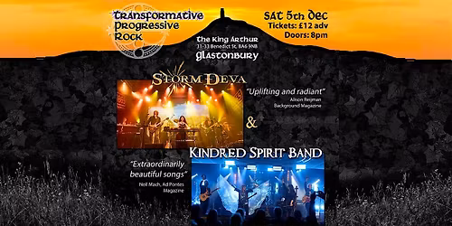 Storm Deva and Kindred Spirit Band Gig in Glastonbury