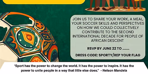 Ubuntu Soccer Match (Haiti vs. Morocco)