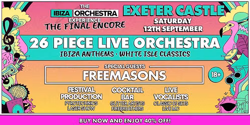 Ibiza Orchestra Exeter: The Final Encore