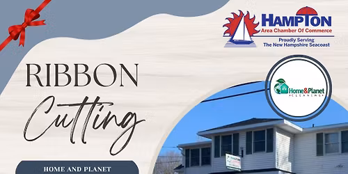 Ribbon Cutting - Home and Planet Cleaning