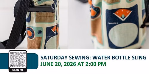 Sewing Class: Water Bottle Sling 
