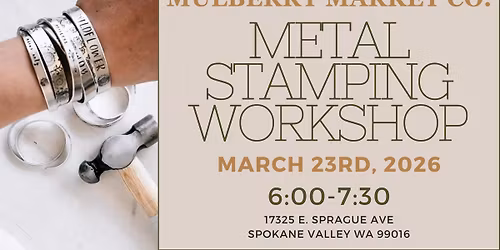 Metal Stamping Workshop!