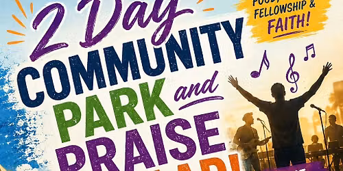 Community Parking lot sale and Praise Bazaar!