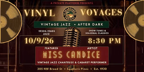 VINYL VOYAGES-A Vintage Jazz Cabaret