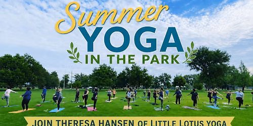 Summer yoga in the Park