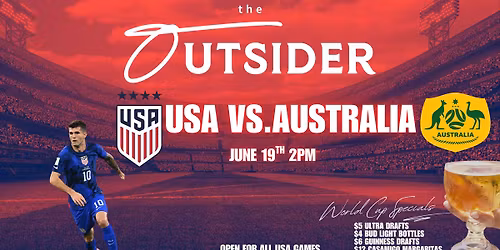 WORLD CUP-- USA VS. AUSTRALIA