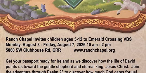 2026 Vacation Bible School