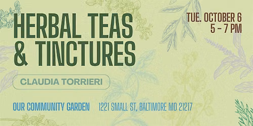 Herbal Teas & Tinctures