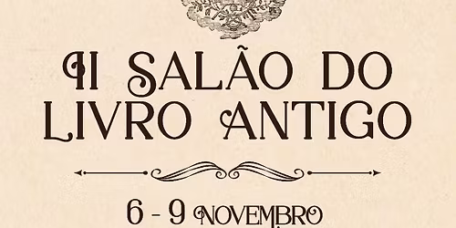 2\u00ba SAL\u00c3O DO LIVRO ANTIGO de Coimbra