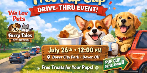 Paws in the Park: Free Pup Cup Drive-Thru