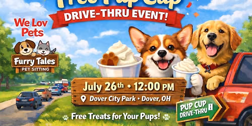 Paws in the Park: Free Pup Cup Drive-Thru