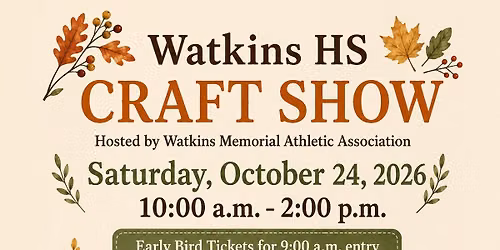 WMAA Craft Show