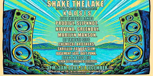 SHAKE THE LAKE: NEW YEARS EVE TAUPO