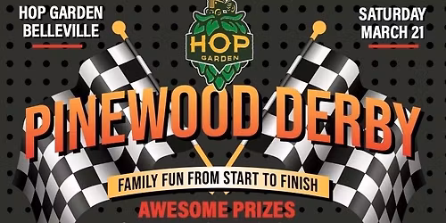 Hop Garden Pinewood Derby - Family Fun from Start to Finish