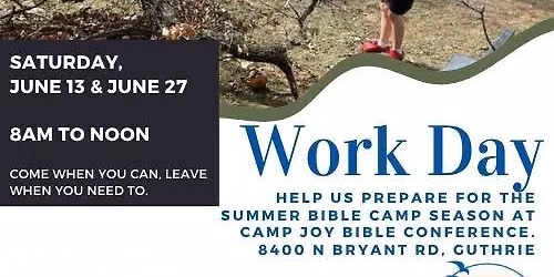 Camp JOY Work Day