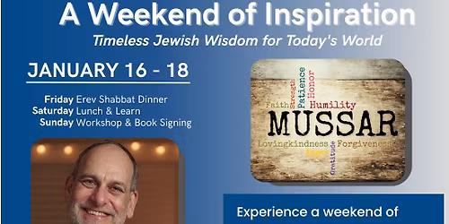 Temple Sinai Scholar In Residence Weekend Featuring Dr. Alan Morinis