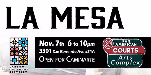 La Mesa: An Introductory Group Show @ Pan American Courts Art Complex