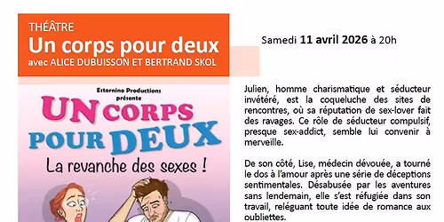 Th\u00e9\u00e2tre d'humour - Un corps pour deux : la revanche des sexes
