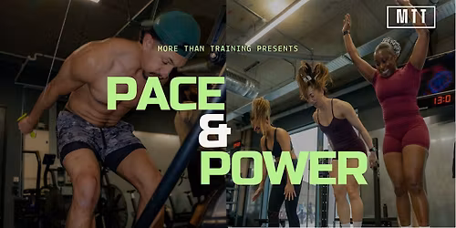 More Than Training: Pace & Power Vol 1