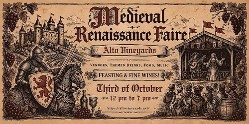 Alto Vineyards Renaissance Faire