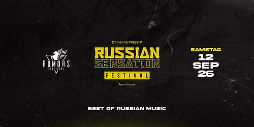 Russian Sensation Festival x STUTTGART