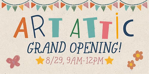 Art Attic at Betty's Books GRAND OPENING!