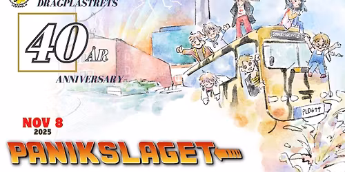 PANIKSLAGET - Bl\u00e5slaget & Dragspl\u00e5stret's 40 Years Anniversary Concert
