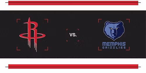 Houston Rockets at Memphis Grizzlies at FedExForum