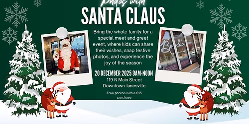 Photos with Santa!