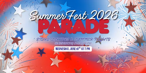 SummerFest 2026 Parade sponsored by The Gym for Her