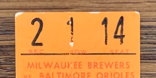 Baltimore Orioles at Milwaukee Brewers at American Family Field