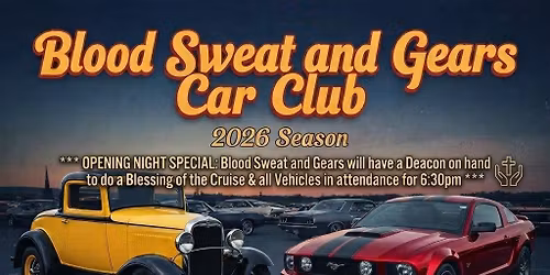 Blood Sweat and Gear's Friday Night Cruise.