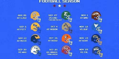 Central Michigan Chippewas at Kent State Golden Flashes Football