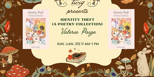 Valerie Paige, "Identity Theft: A Poetry Collection"