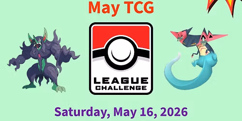 Pok\u00e9mon May TCG League Challenge