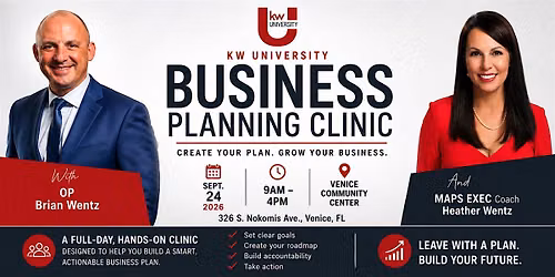 Planning for Prosperity in 2027 ~ KWU Business Planning Clinic