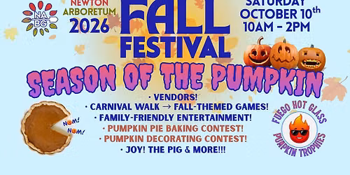 NABG 2026 FALL FESTIVAL - Season of the Pumpkin!!!